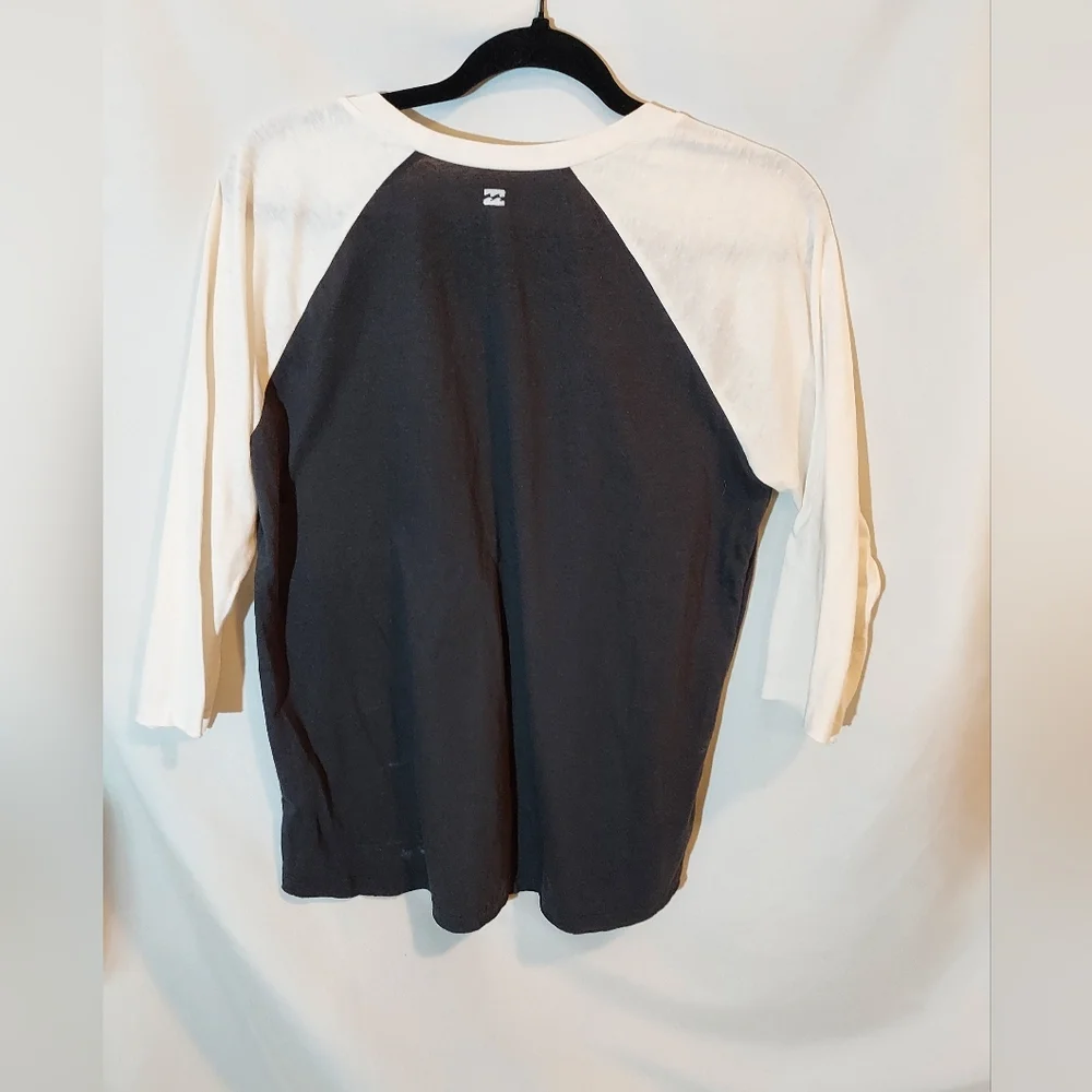Billabong Country Western Raglan Sleeve Baseball Tee - Picture 2 of 7